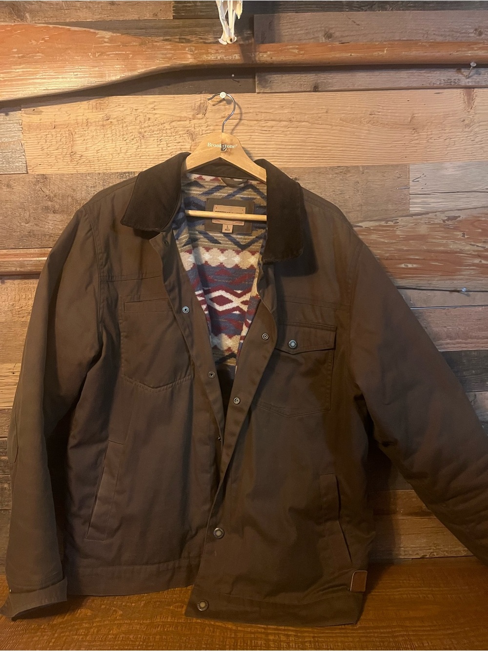 RedHead Brown Field Jacket with Corduroy Collar